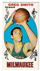 1969 Topps Basketball #81 Greg Smith - Milwaukee Bucks